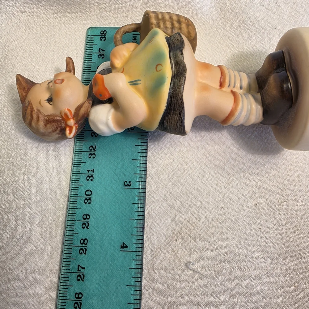 Vintage Goebel Hummel Sister Little Girl With A Basket Figurine TMK 6